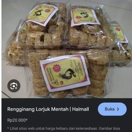 

rengginah mentah