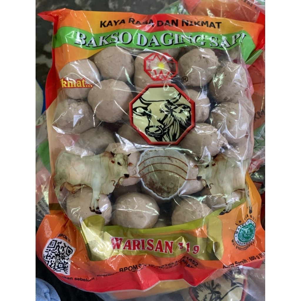 

BAKSO URAT DAGING SAPI WARISAN 319 600GR