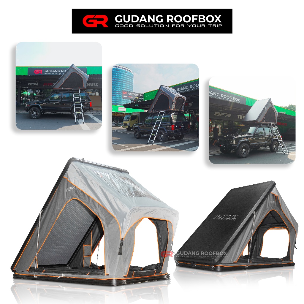 Roof Tent Car Roof Top Tent Tenda Atas Mobil Tenda Camping Mobil Roof Tent EXPLORA X RMX Overland
