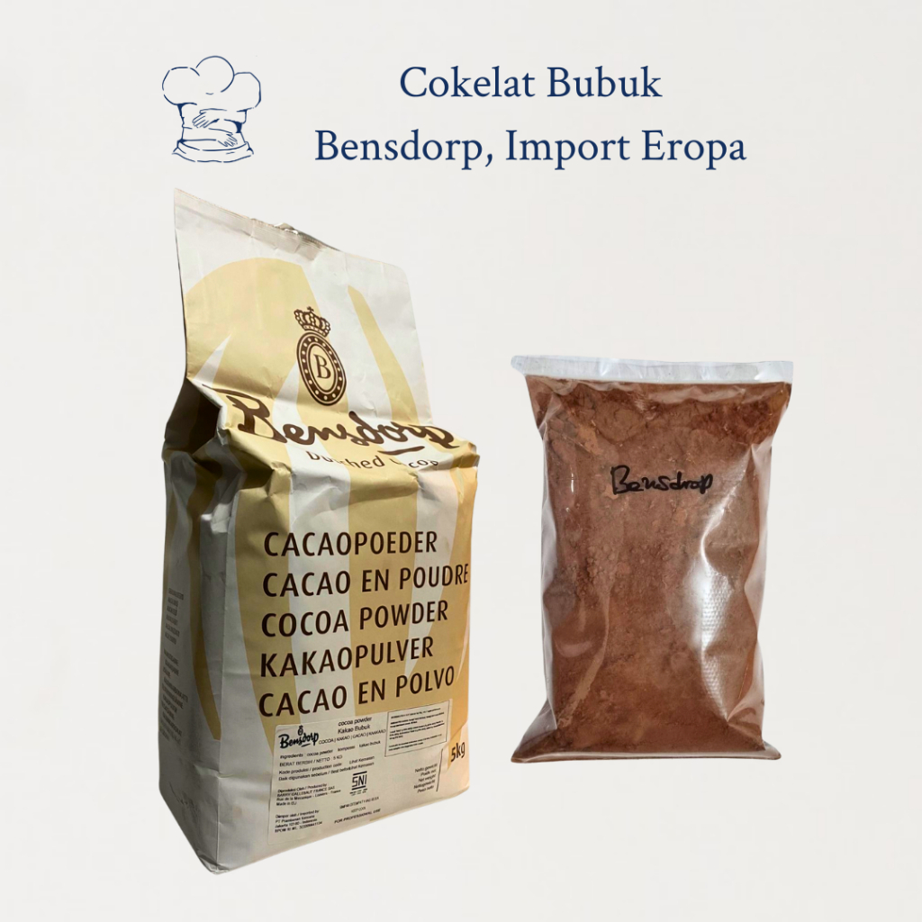 

Coklat Bubuk Bensdorp Premium – 100gr/250gr/500gr (Bensdrop Cocoa Powder) / Bensdorp Cocoa Powder