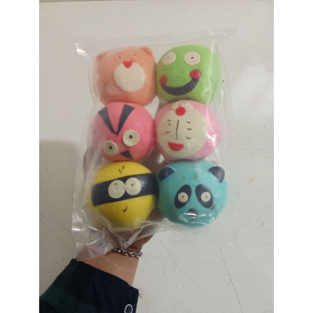 

Bakpau Karakter isi 6