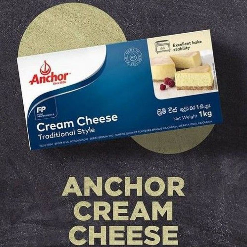 

Cream Cheese Anchor 1kg