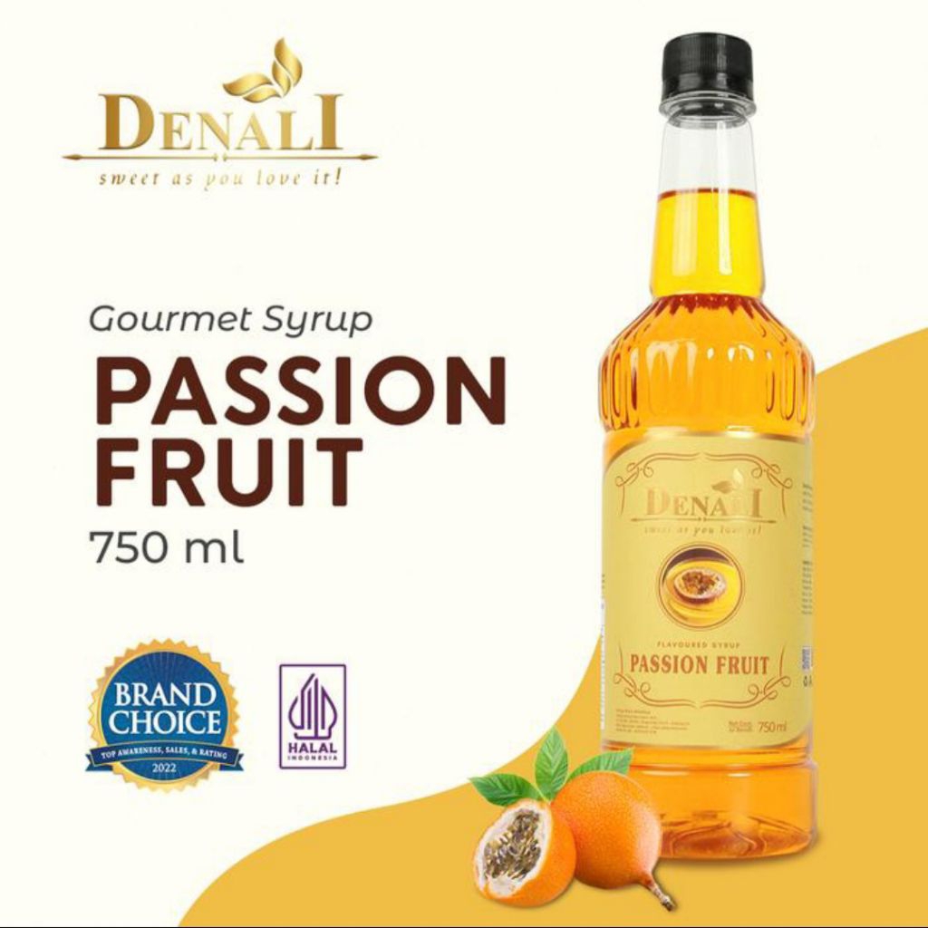 

DENALI SYRUP PASSION FRUIT 750 ml
