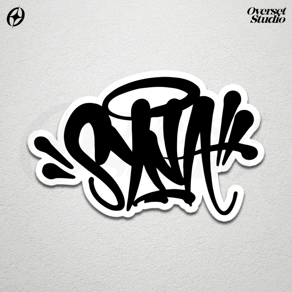 

(GRATIS ONGKIR & COD) Sticker Syna World Logo / Central Cee Syna World / Sticker Brand Syna Brand Streetwear Hypebeast / Sticker Vinyl Glossy / Sticker Aesthetic / Stiker Brand Lokal / Stiker Satuan / Sticker Custom / Stiker Tumbler / Stiker Anti Air