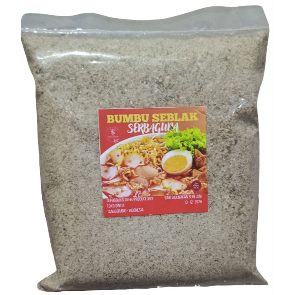 

BUMBU SEBLAK RASA AYAM BAWANG KEMASAN 1 KG - BUMBU KALDU SERBAGUNA - BUMBU MIE KILOAN - BUMBU AYAM BAWANG Spices Rempah Bubuk Penyedap Masakan Asin