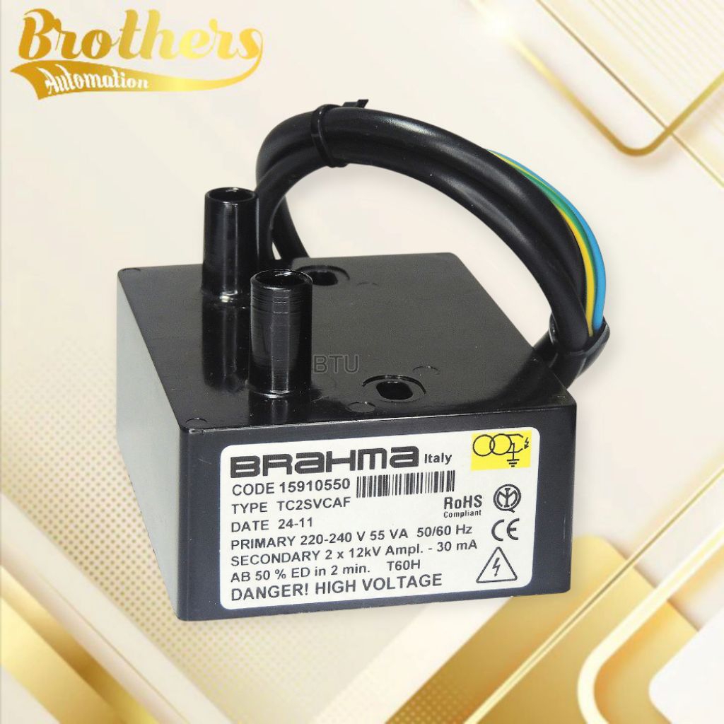 BRAHMA TC2SVCAF Ignition Transformer