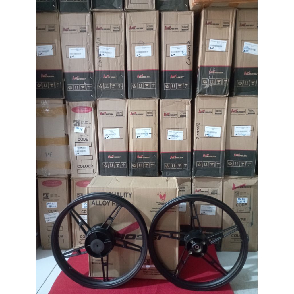 Velg Jupiter Z F1ZR Vega ZR tromol kecil Vulture Veleg racing motor Original VROSSI Tipe Vulture bla
