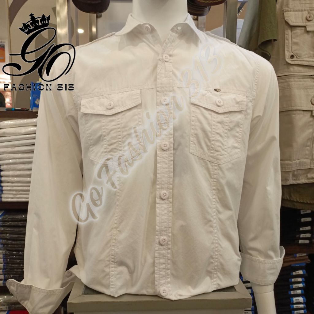 Kemeja panjang casual giani gracio