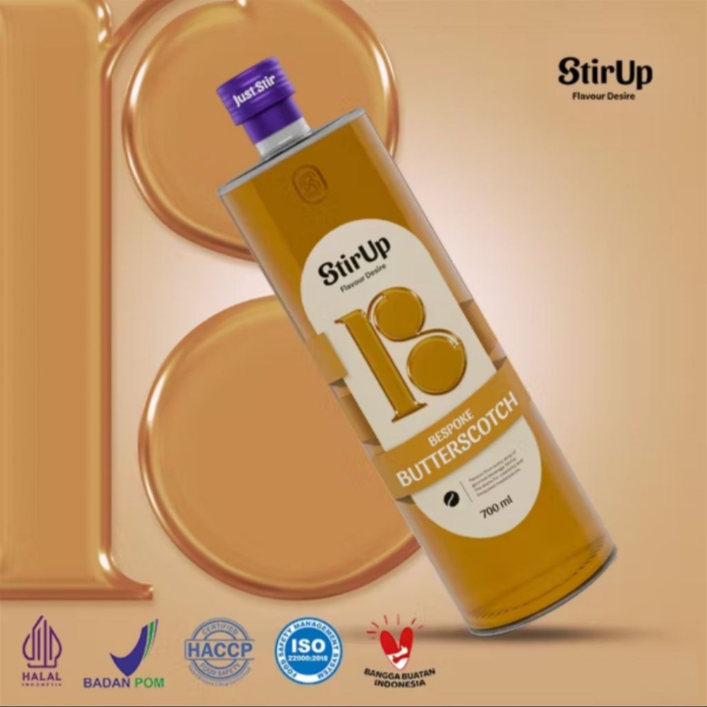 

STIRUP SYRUP BESPOKE BUTTERSCOTCH 800ML