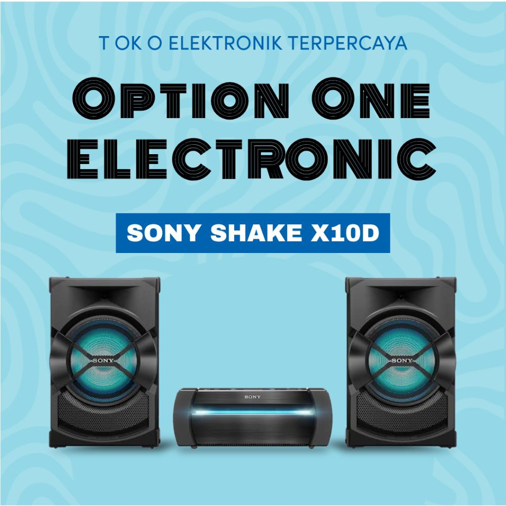 SONY SHAKE X10D / SHAKE-X10D / SHAKEX10D HIFI SPEAKER BLUETOOTH
