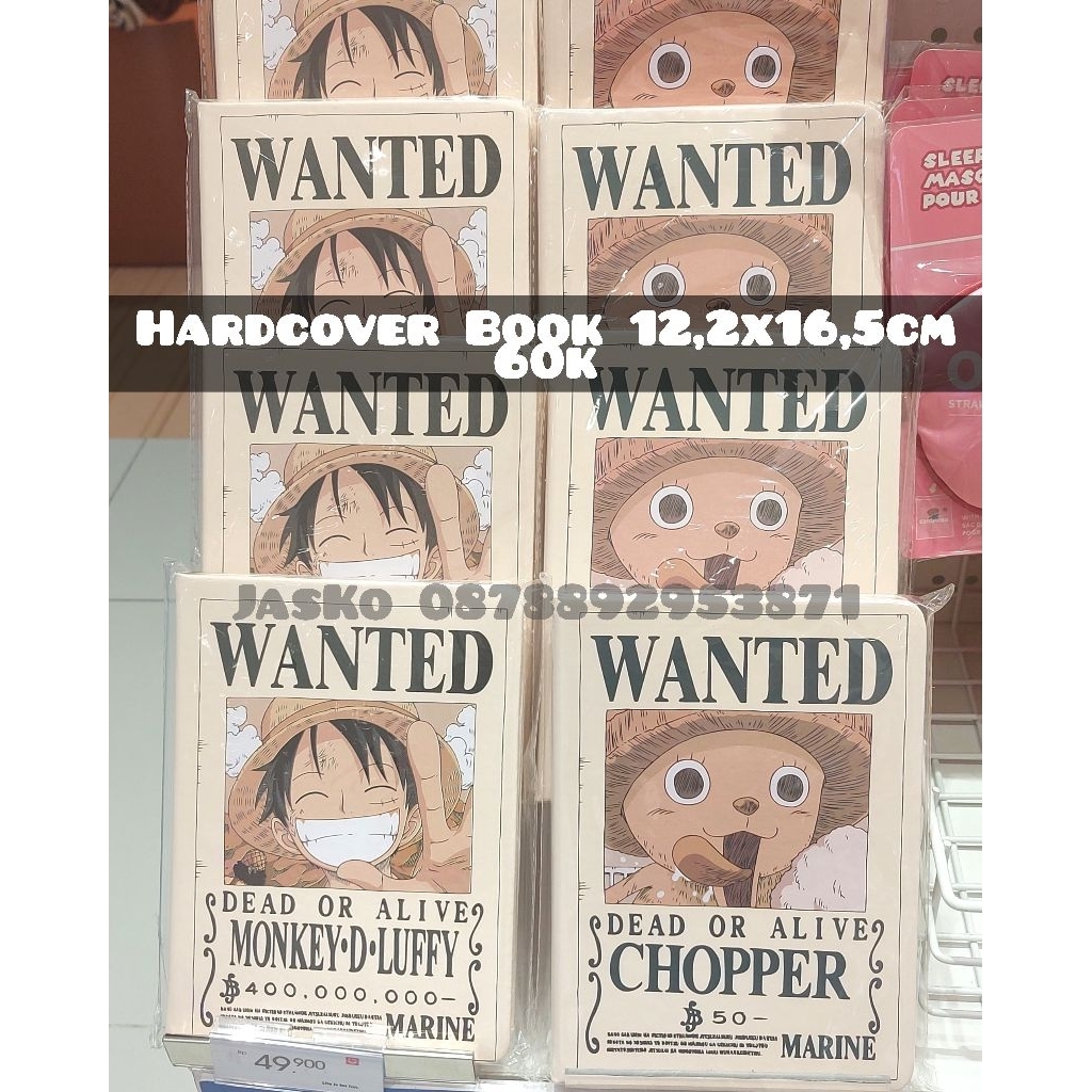 

Hardcover Book Miniso x One Piece