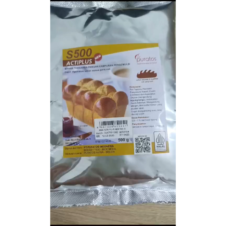 

S500GR Pengembang Roti 500gr actiplus