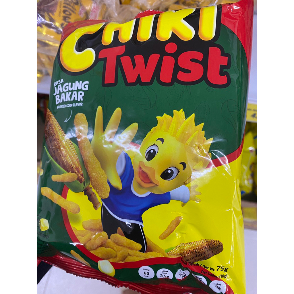 

Chiki Twist rasa Jagung Bakar 75gr