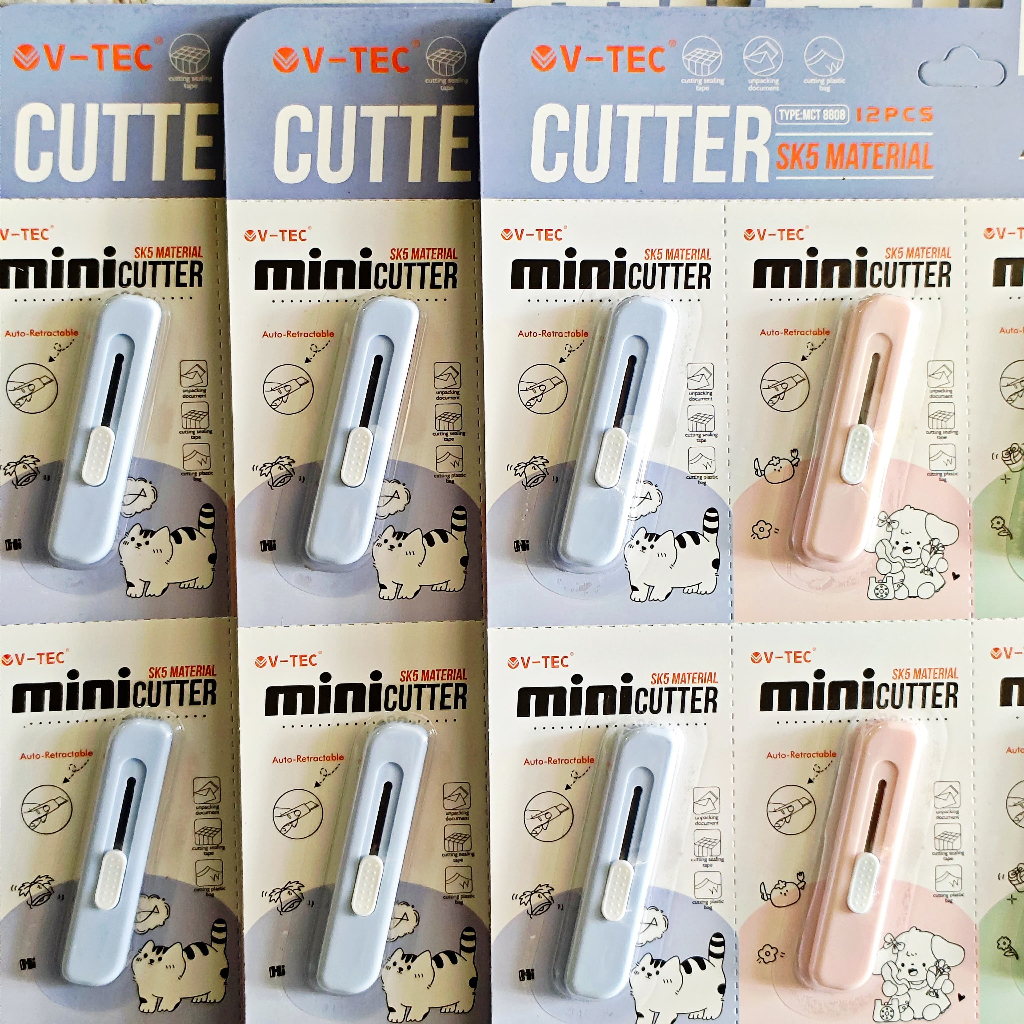 

SATUAN ( 1 PCS ) Cutter Mini Kater Mini V-Tec