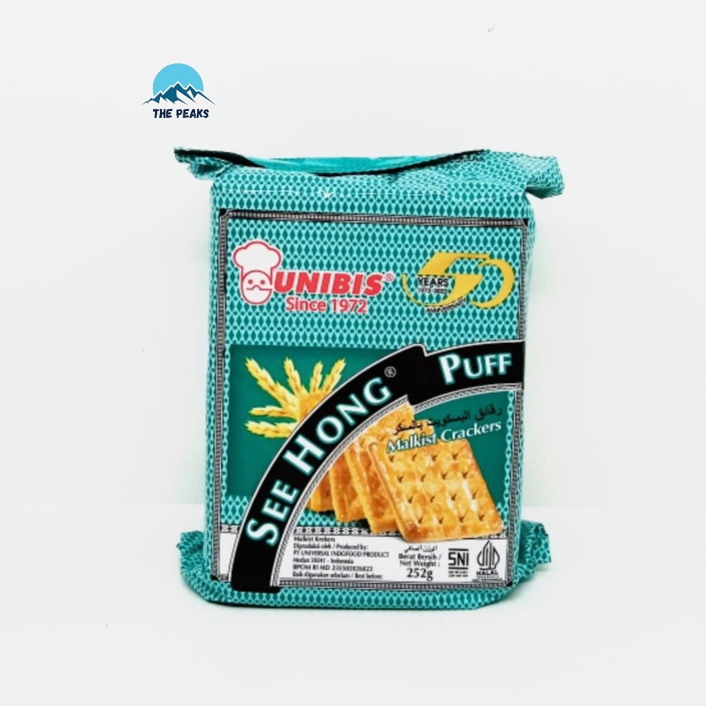 

(The Peaks)b (The Habit) Unibis See Hong Puff Sugar 252g / Camilan Sarapan / Biskuit Gula Non Gula Kelapa