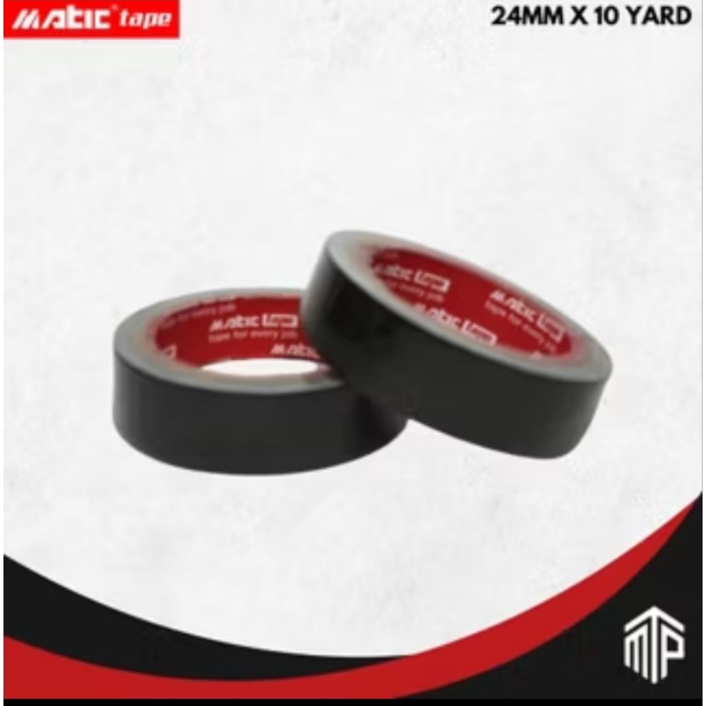 

CLOTH TAPE / LAKBAN HITAM BY MATIC TAPE