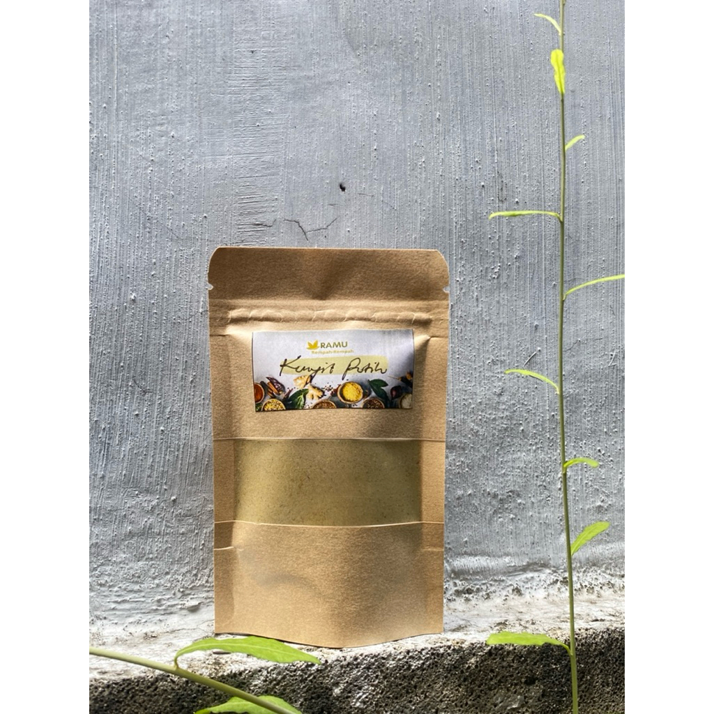 

KUNYIT PUTIH BUBUK ORIGINAL 100% Rempah Herbal Alami