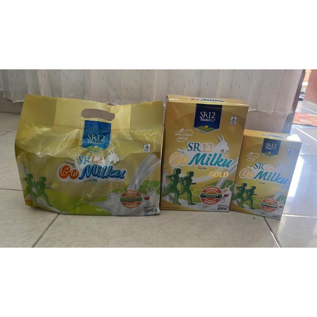 

Susu Etawa Gomilku Gold Pack isi 40 sachet