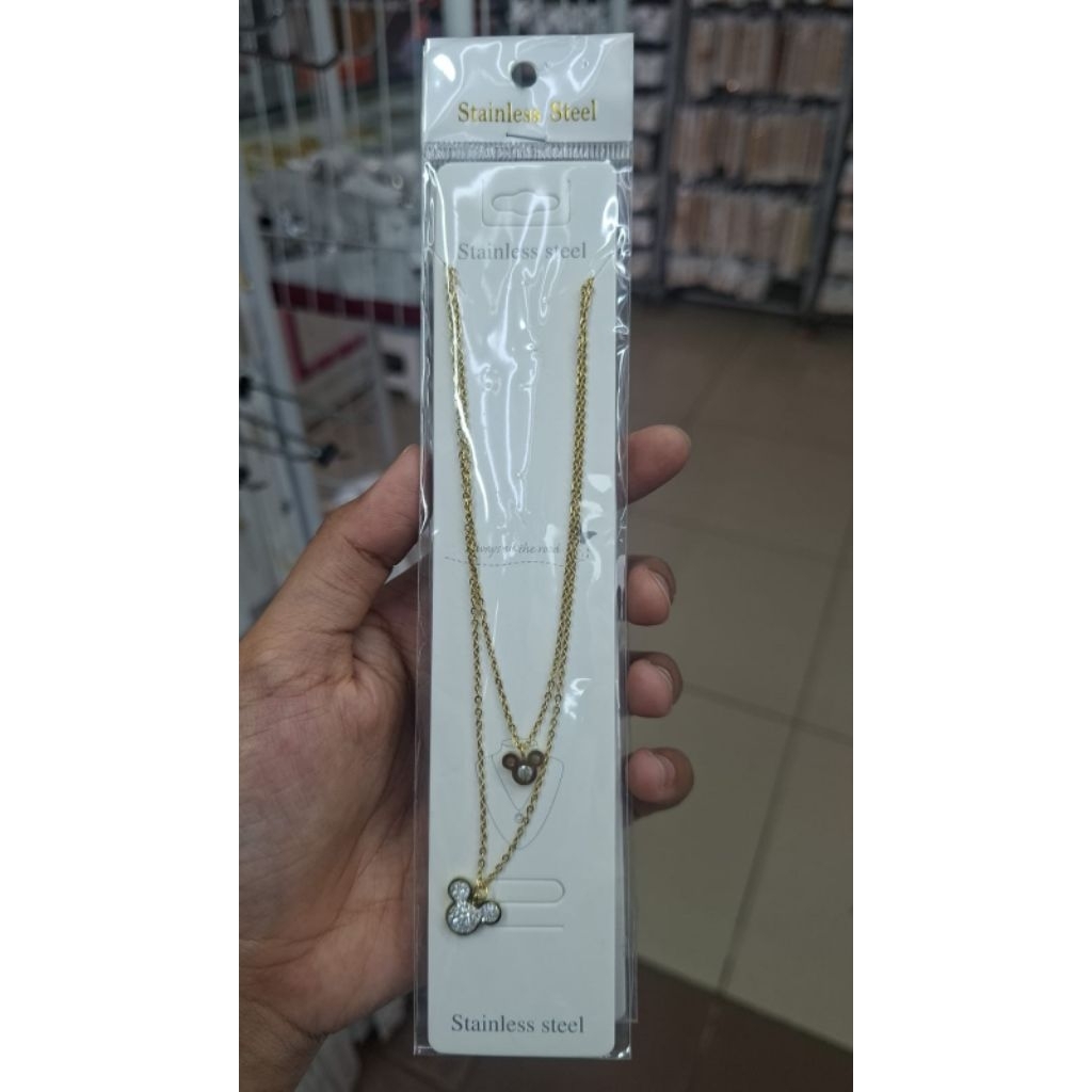 COD✅️✅️Kalung wanita titanium anti karat bayak macam model