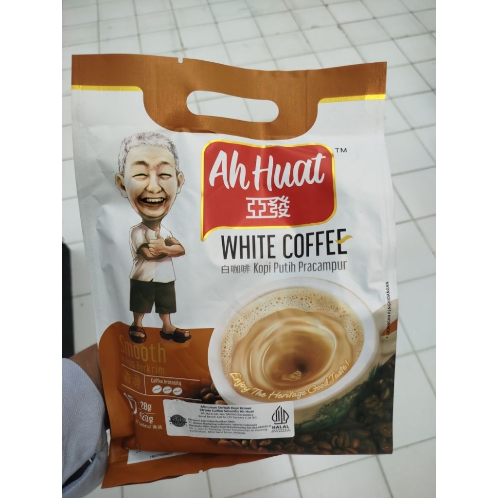 

AU HUAT WHT COFFEE SMOOTH 15X28GRM/PCS