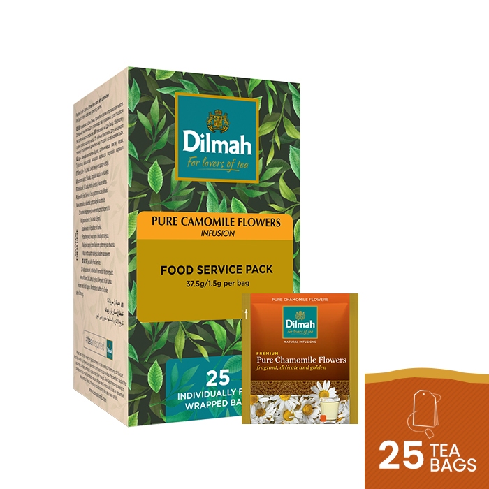 

[oddsolshop] pekanbaru/Dilmah Pure Camomile Flowers 25 PCS / Teh Bunga / Teh Celup