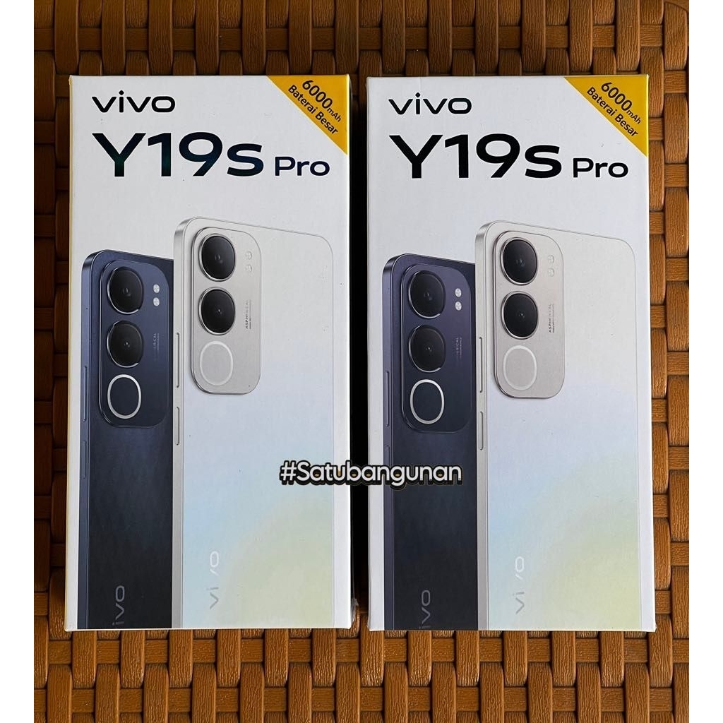 Vivo  Y19S Pro 6/128 Gb Baru Segel Box Garansi Resmi 12 Bulan