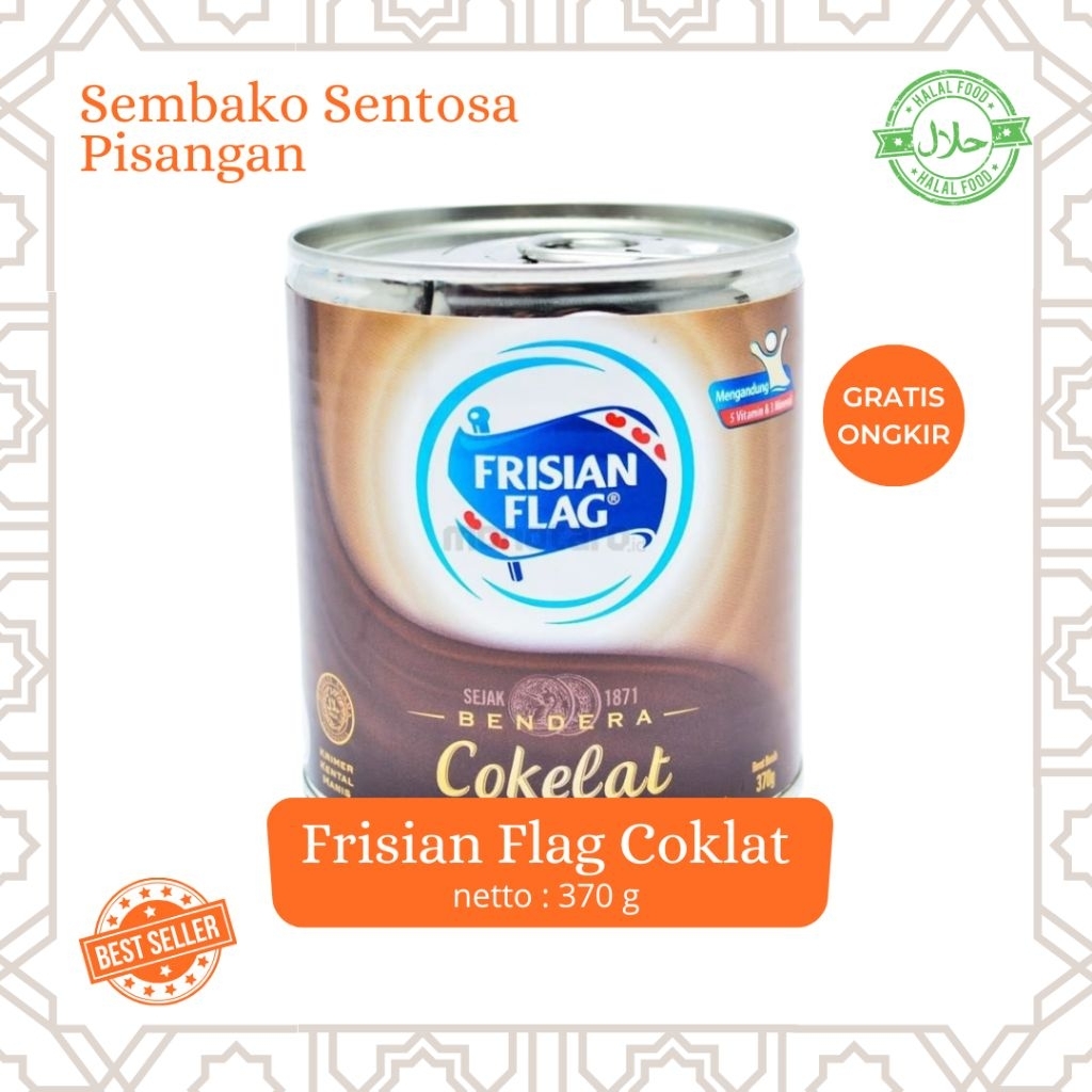 

Frisian Flag Kaleng Coklat 370 gram