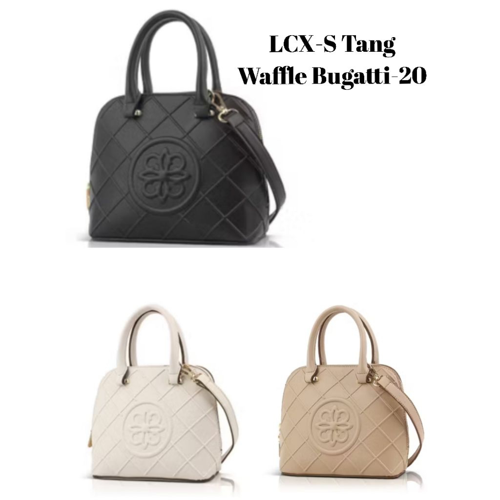 Les Catino Tas Wanita LCX-S Tang Waffle Bugatti-20 Tas Selempang Crossbody Bag