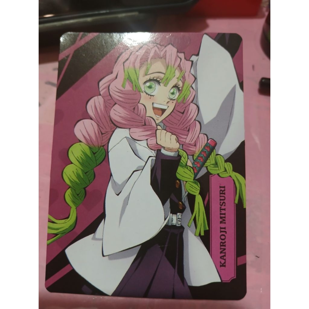 

Kimetsu No Yaiba - Family mart x KNY Mitsuri Photocard