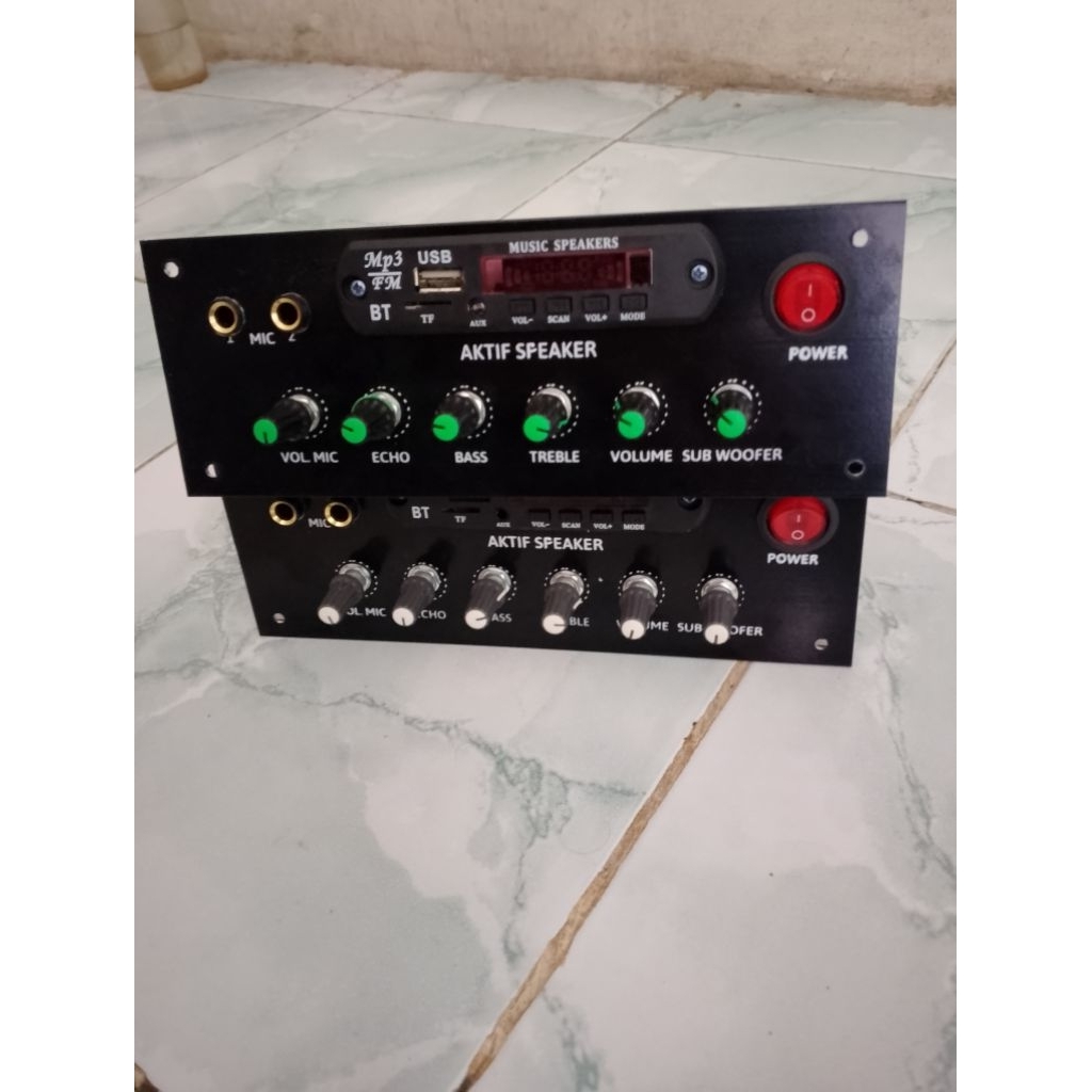 kit/mesin speaker aktif karaoke echo subwoofer
