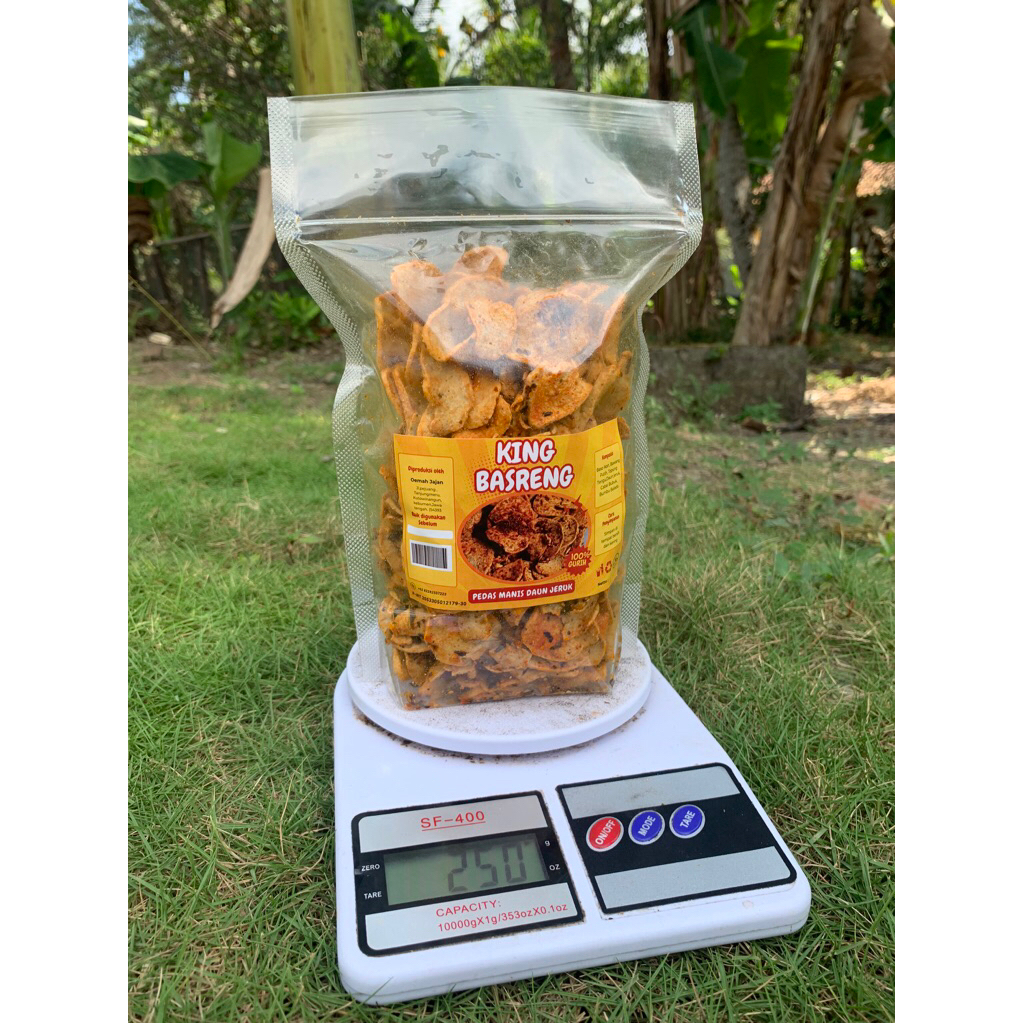 

Basreng Pedas Daun Jeruk 250gram