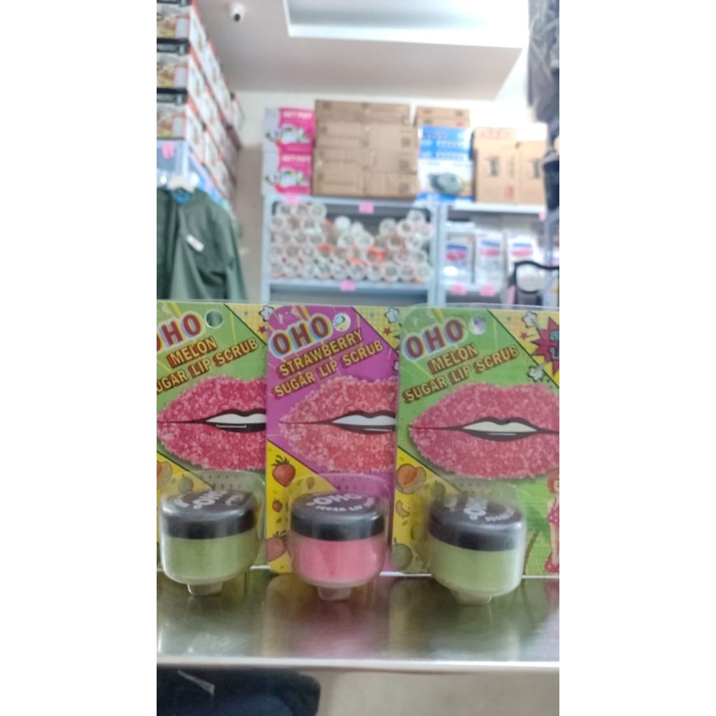 OHO STRAWBERRY SUGAR LIP SCRUB