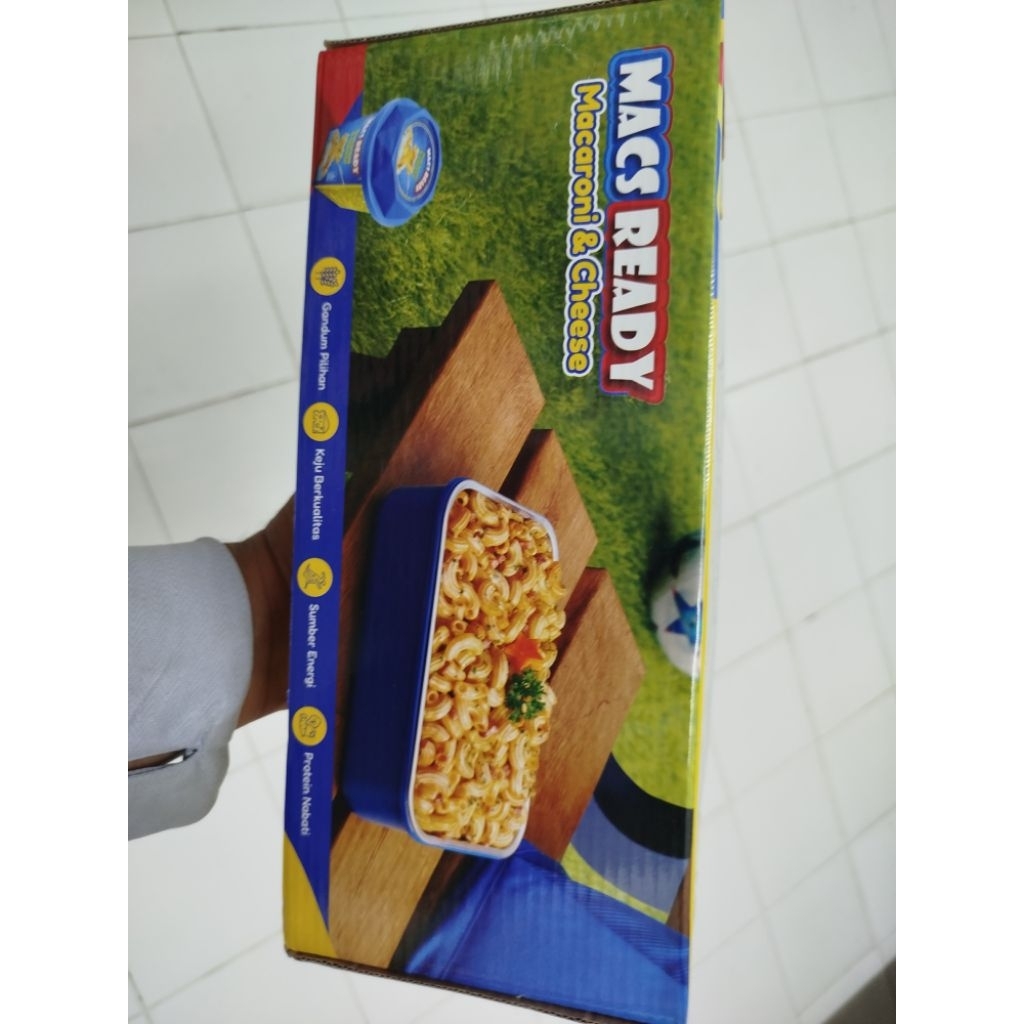 

MACS READY CHEESE 150G ISI 3