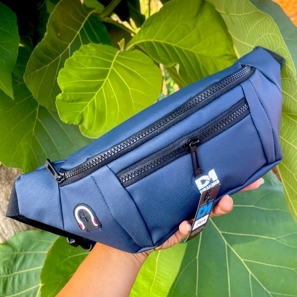 Tas Konveksi Original DM DWANMIS | WaistBag Pria Terlaris | Tas Selempang Pria Kanvas Premium