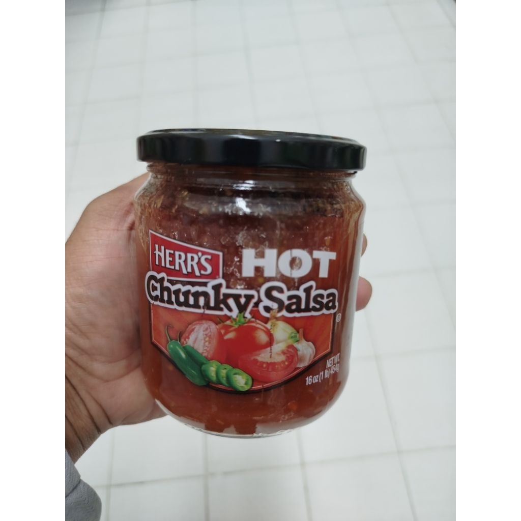 

HERR'S HOT CHUNKY SALSA JAR 154 GRAM/PCS