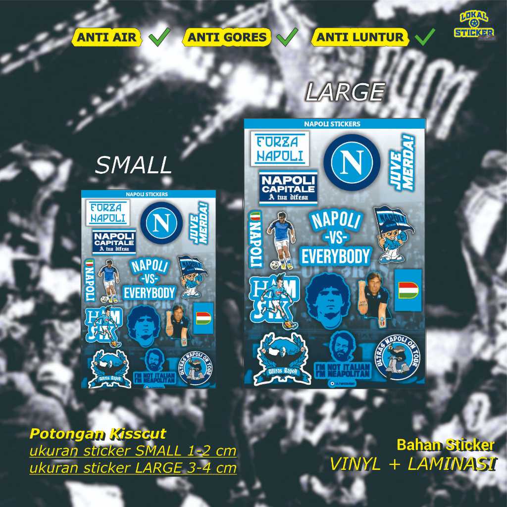 

Stiker Napoli Vinyl Premium – Sticker HP, Laptop, Helm, Motor, Anti Air, Awet, Keren