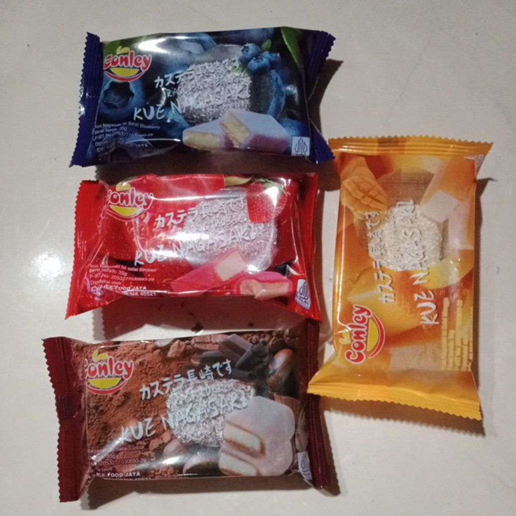 

Kue Jepang Kue Nagasaki Conley isi 6 x 35g