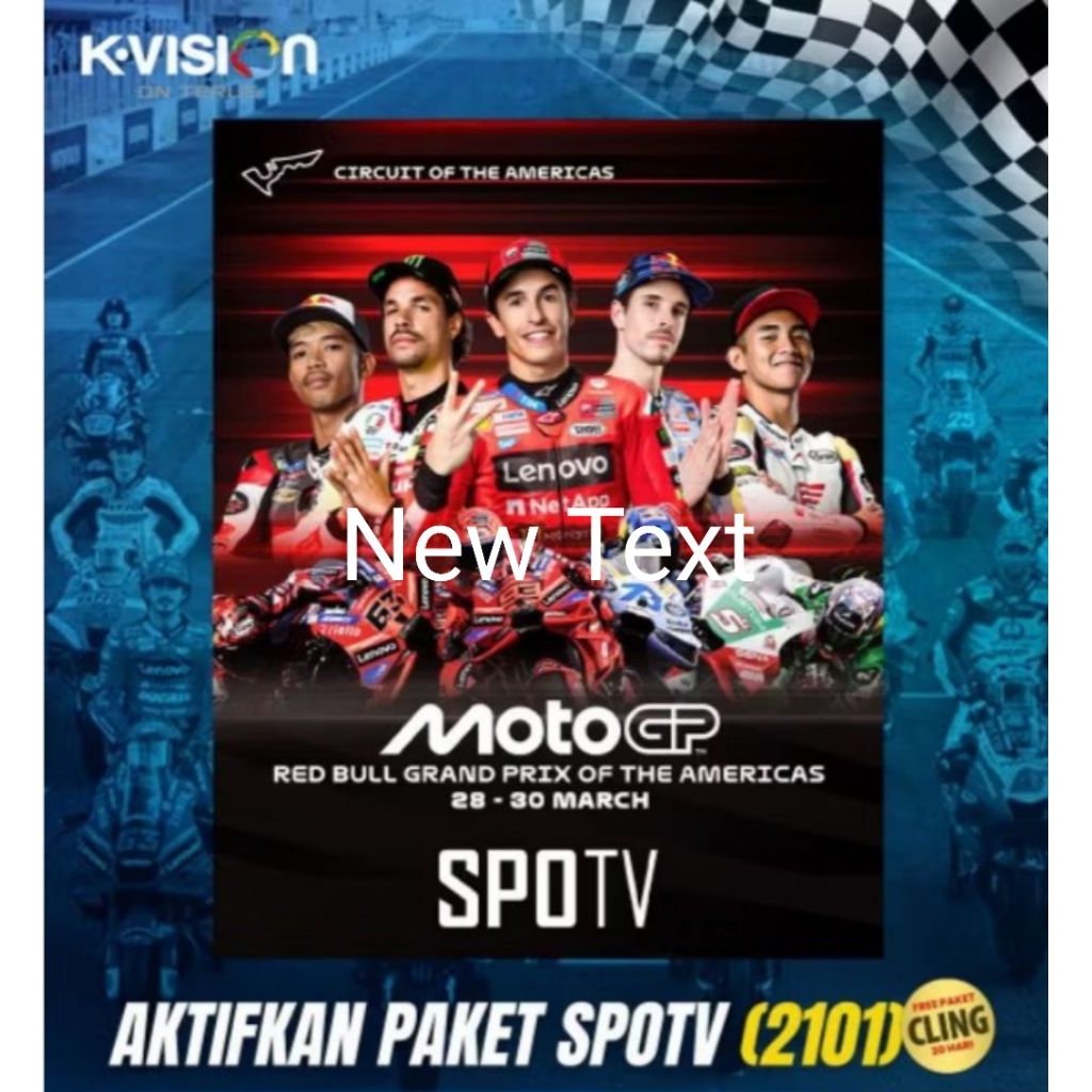 PAKET SPO TV K VISION 1 BULAN
