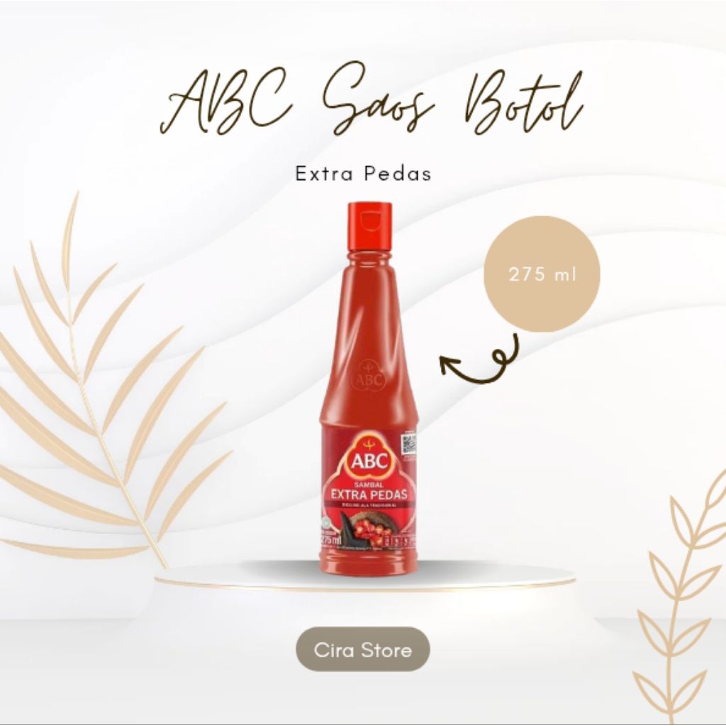 

ABC Saos Botol Extra Pedas 275 ml