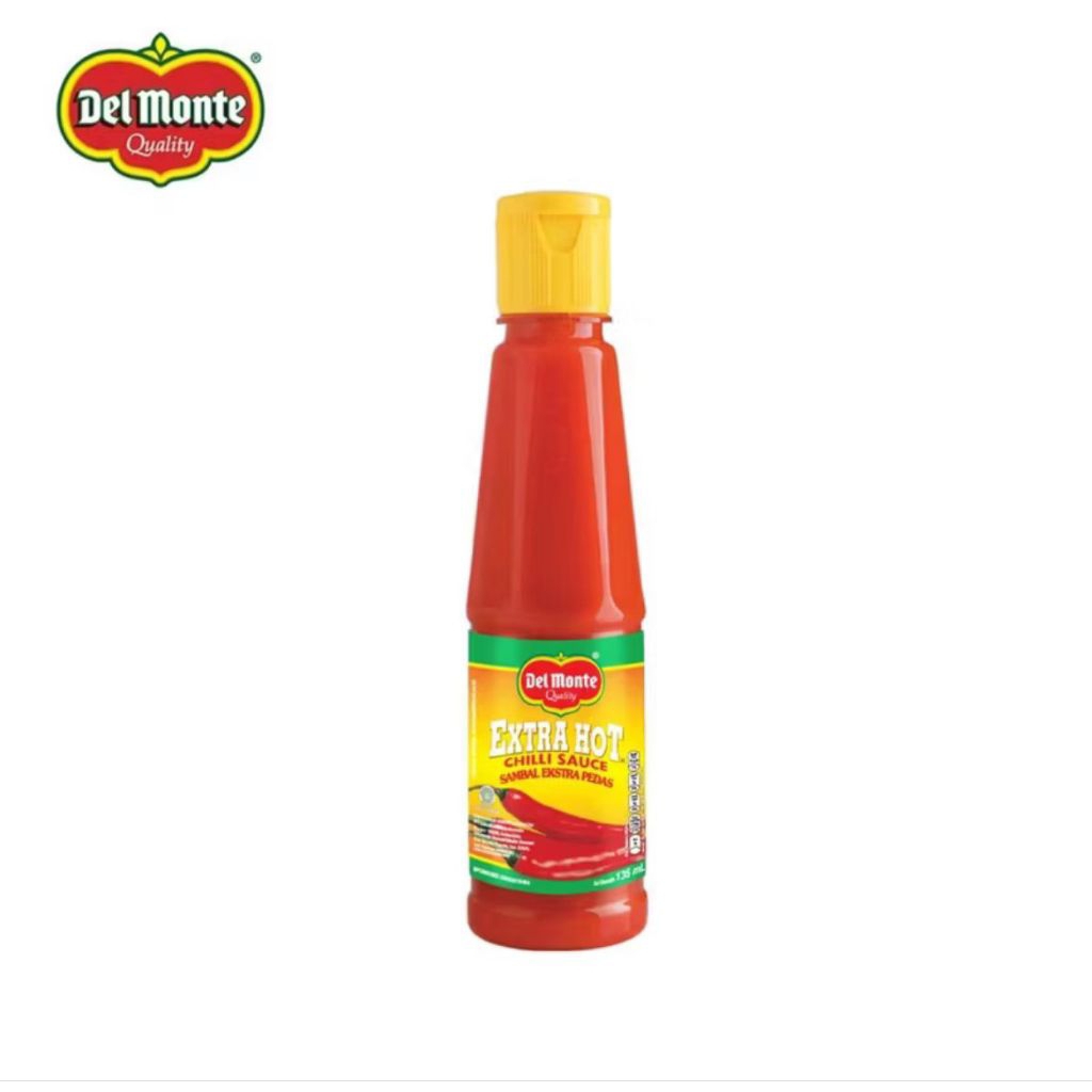 

Sambal Extra Pedas paket 3 pisc Chilli Sauce Del Monte Quality 135 mL