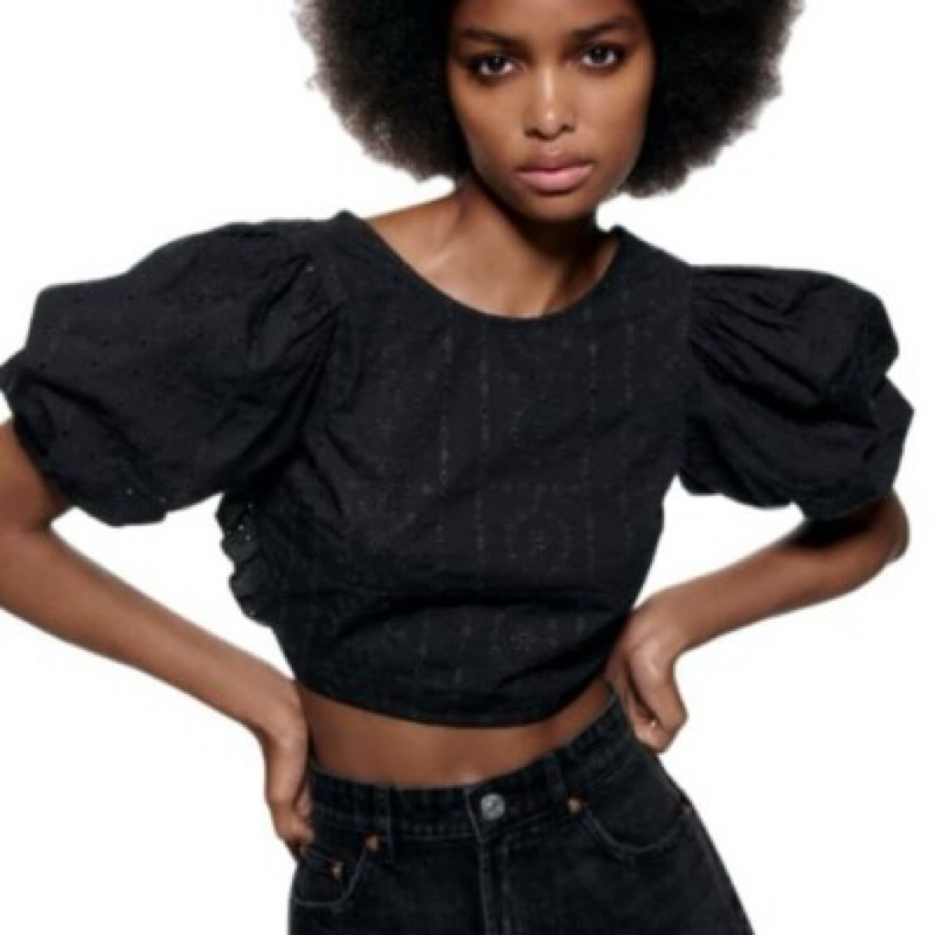 preloved zara blouse