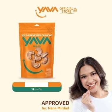 

[oddsolshop] pekanbaru/Yava Skin On Wild Harvested Cashews 225GR