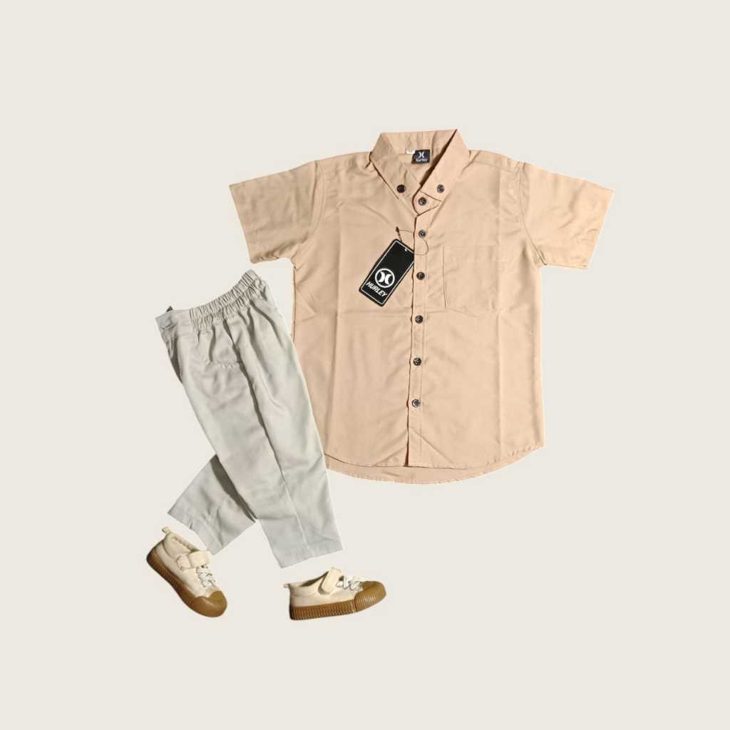 Atasan Kemeja anak laki laki usia 2-13 tahun