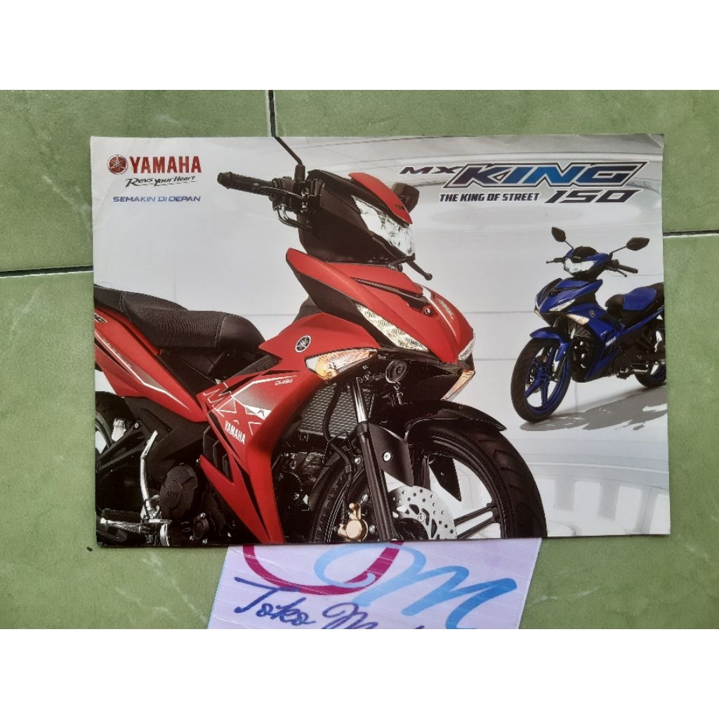 brosur iklan motor Yamaha MX KING 150