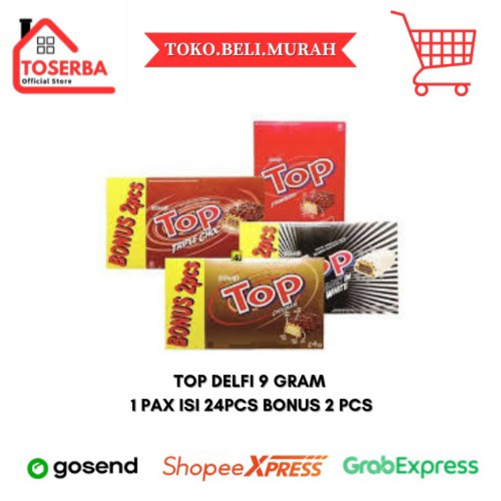 

[READY STOCK] PROMO TOP DELFI 9 GRAM 1 PAX ( 24 + 2 PCS)