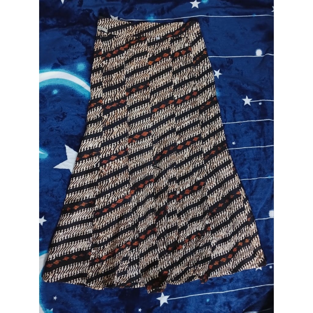 ROK BATIK PANJANG PINGGANG KARET
