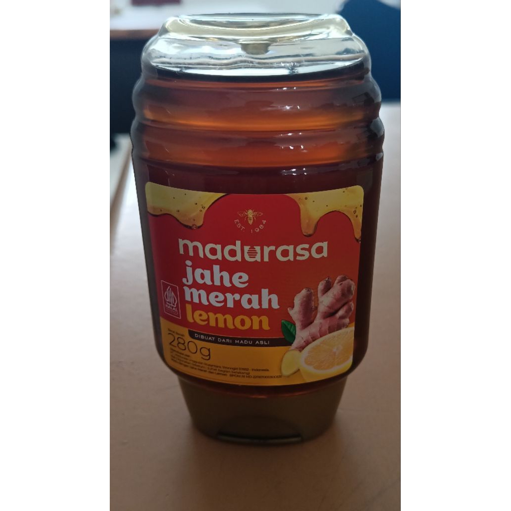 

madurasa jahe merah lemon 280g pet