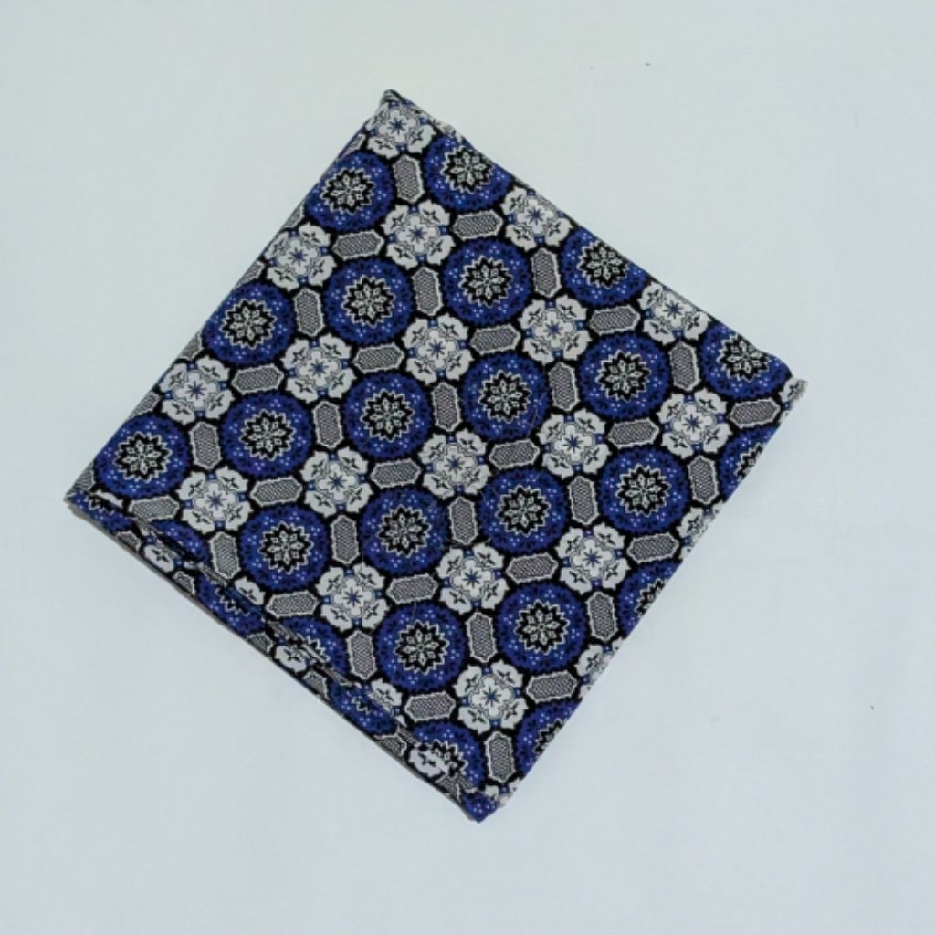 Kain Batik Sekolah Motif Bunga Matahari #041