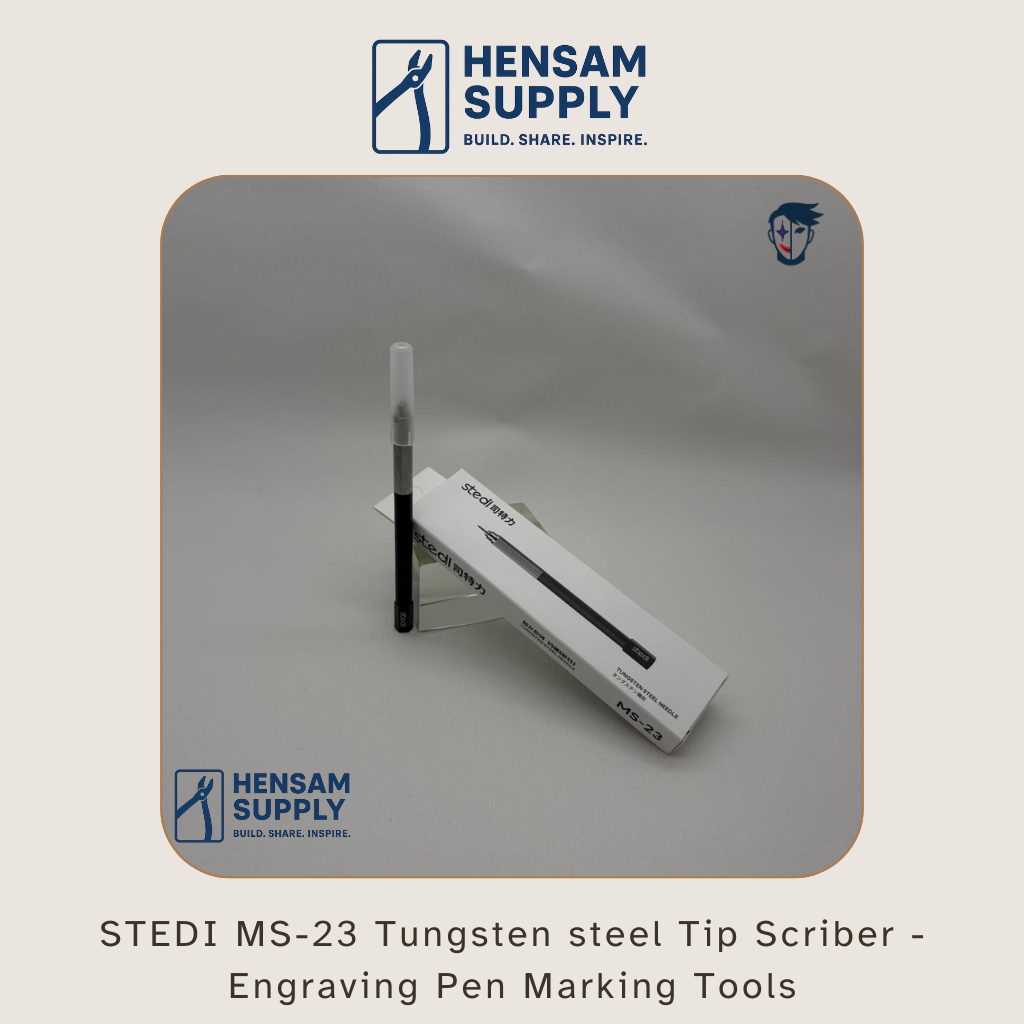 

STEDI MS-23 Tungsten steel Tip Scriber - Engraving Pen Marking Tools for Gunpla hobby model