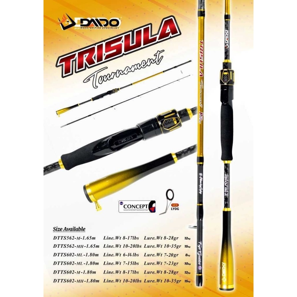 JORAN DAIDO TRISULA TOURNAMENT PRO SERIES 165 & 180CM